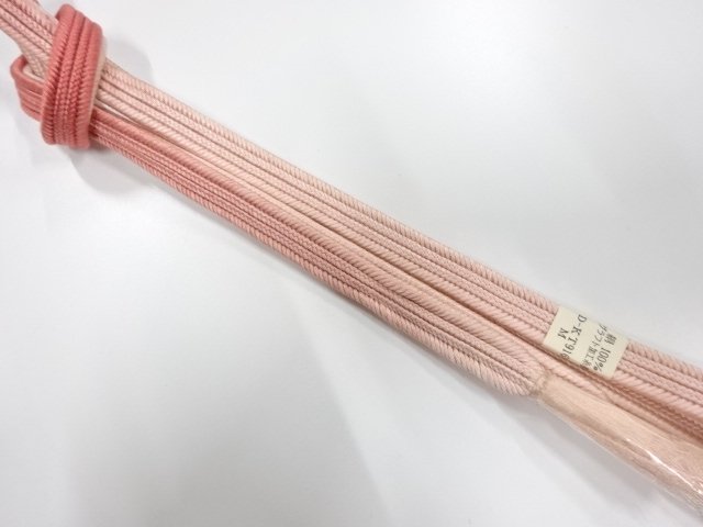 未使用品　正絹　手組帯締め